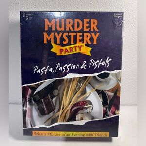 Murder Mystery Party Game - Pasta, Passion & Pistols
